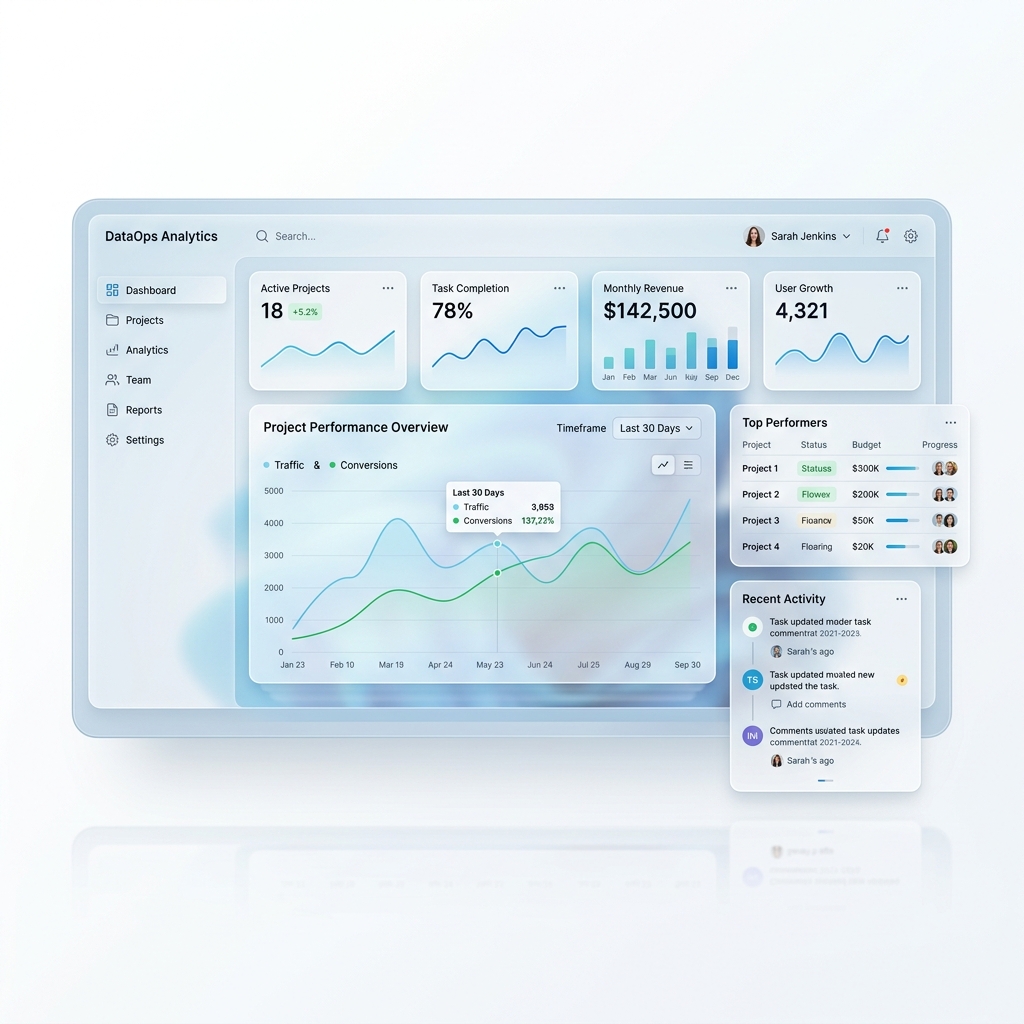 Dashboard SaaS y diseño web profesional en República Dominicana por Globetec